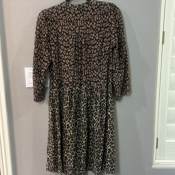 Maeve by Anthropologie Leopard Dress XS - Picture 6 of 6